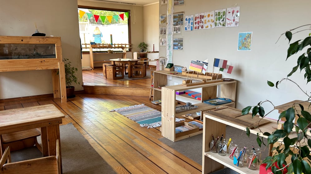 Ambiente Montessori preparado